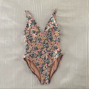 J.Crew floral one piece